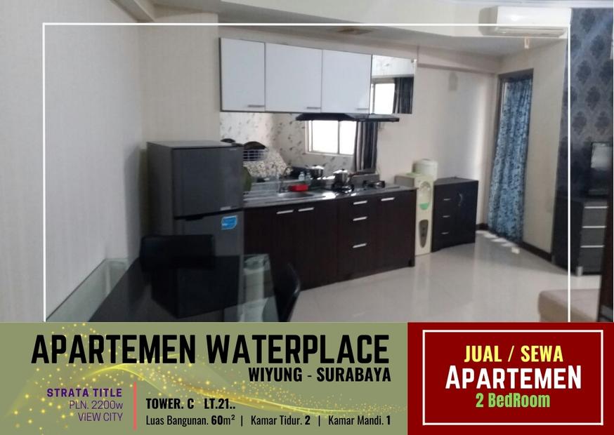Apartemen 2BR WaterPlace Tower C Pakuwon Indah Surabaya