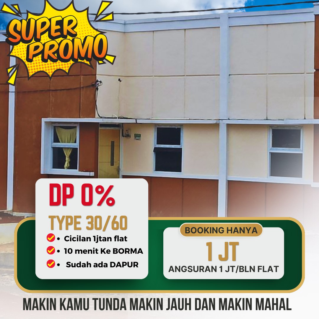Rumah Tanpa DP Majalaya Bandung Selatan