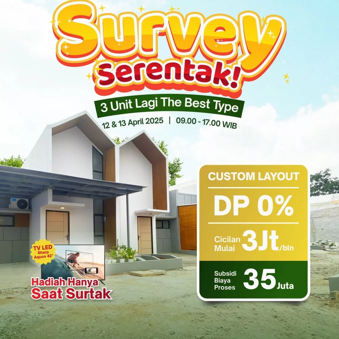 Rumah ready Perumahan Cimuning Bekasi bebas banjir