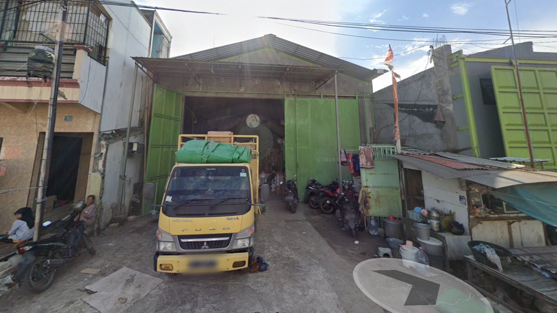 Gudang Jl Bolodewo Sidotopo Surabaya Akses Truk