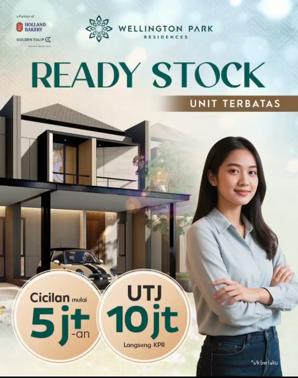 Rumah siap huni di Waru Sidoarjo