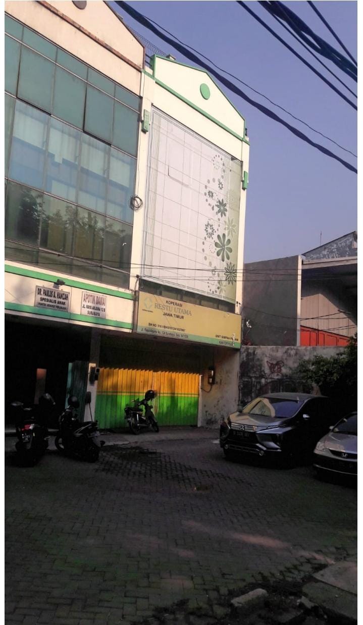 ruko disewakan raya arjuna surabaya