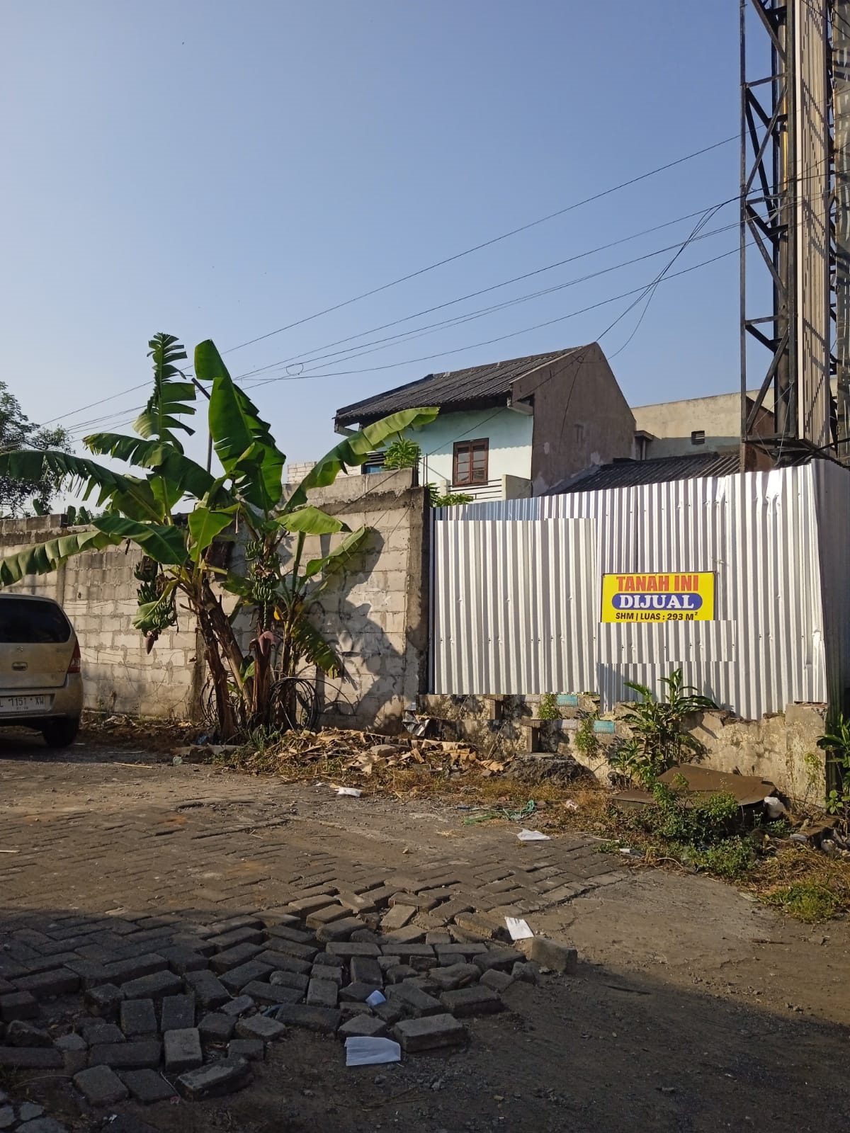 tanah dijual jalan mastrip surabaya