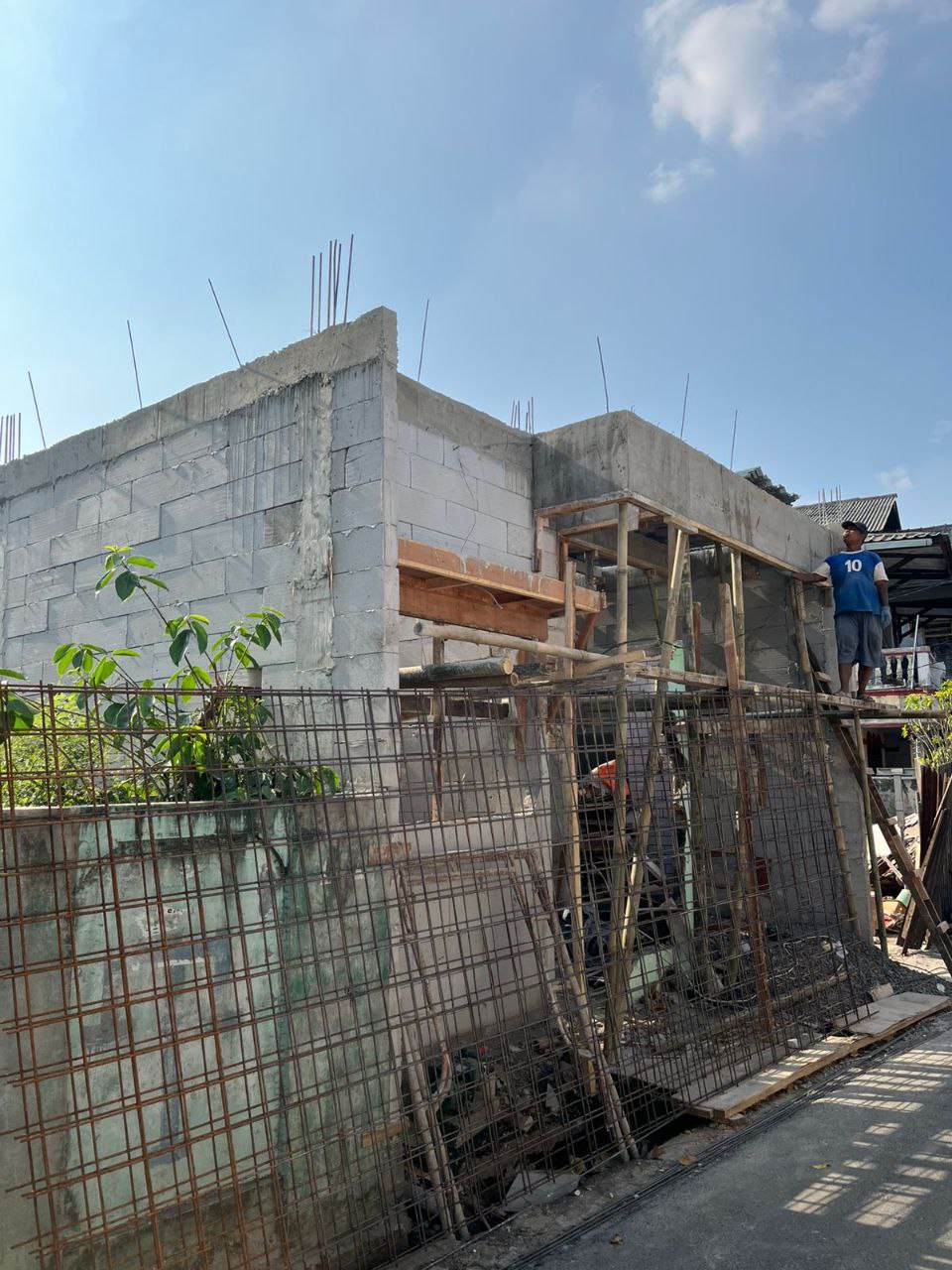 Rumah inden desain compact house di Condet Jakarta Timur