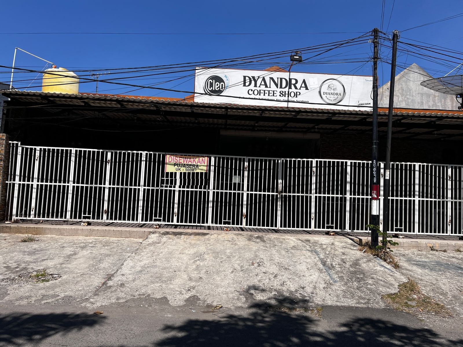 ruko disewakan jalan pandan surabaya