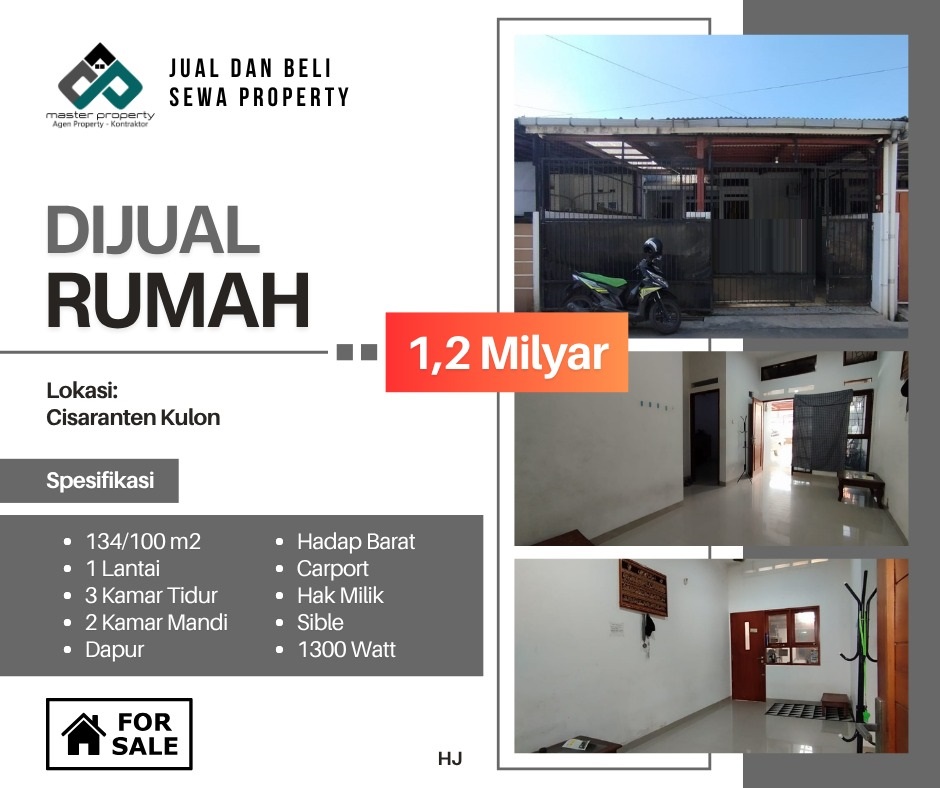 Rumah di Cisaranten Kulon – Nyaman dan Aman untuk Keluarga