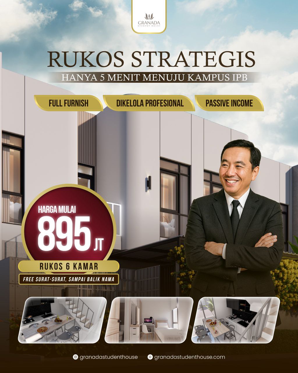 Peluang Emas dari Aset Kos Dekat IPB