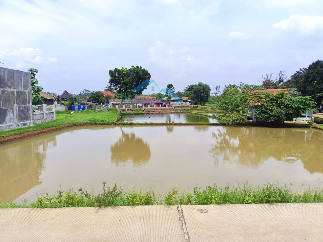 JUAL MURAH TANAH EMPANG PINGGIR JALAN Kp. BABAKAN SABRANG CISEEN