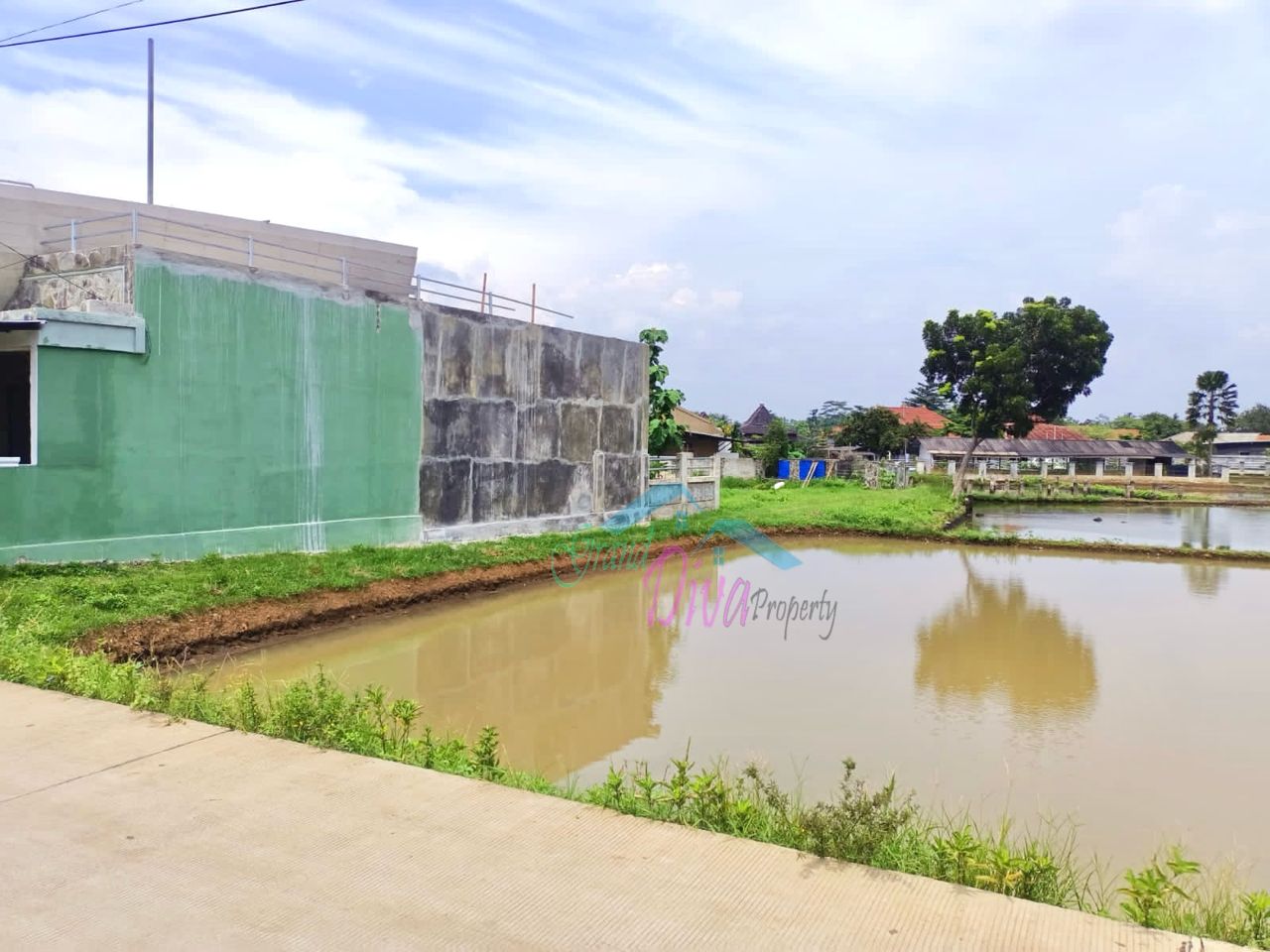 JUAL MURAH TANAH EMPANG PINGGIR JALAN Kp. BABAKAN SABRANG CISEEN