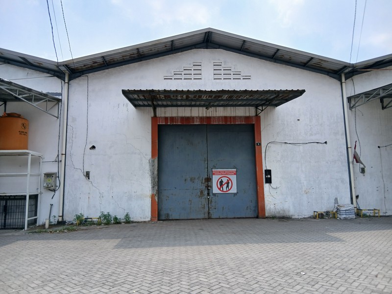 Sewa 2Unit Gudang Jadi 1 Gudang Strategis di Raya Taman Sidoarjo