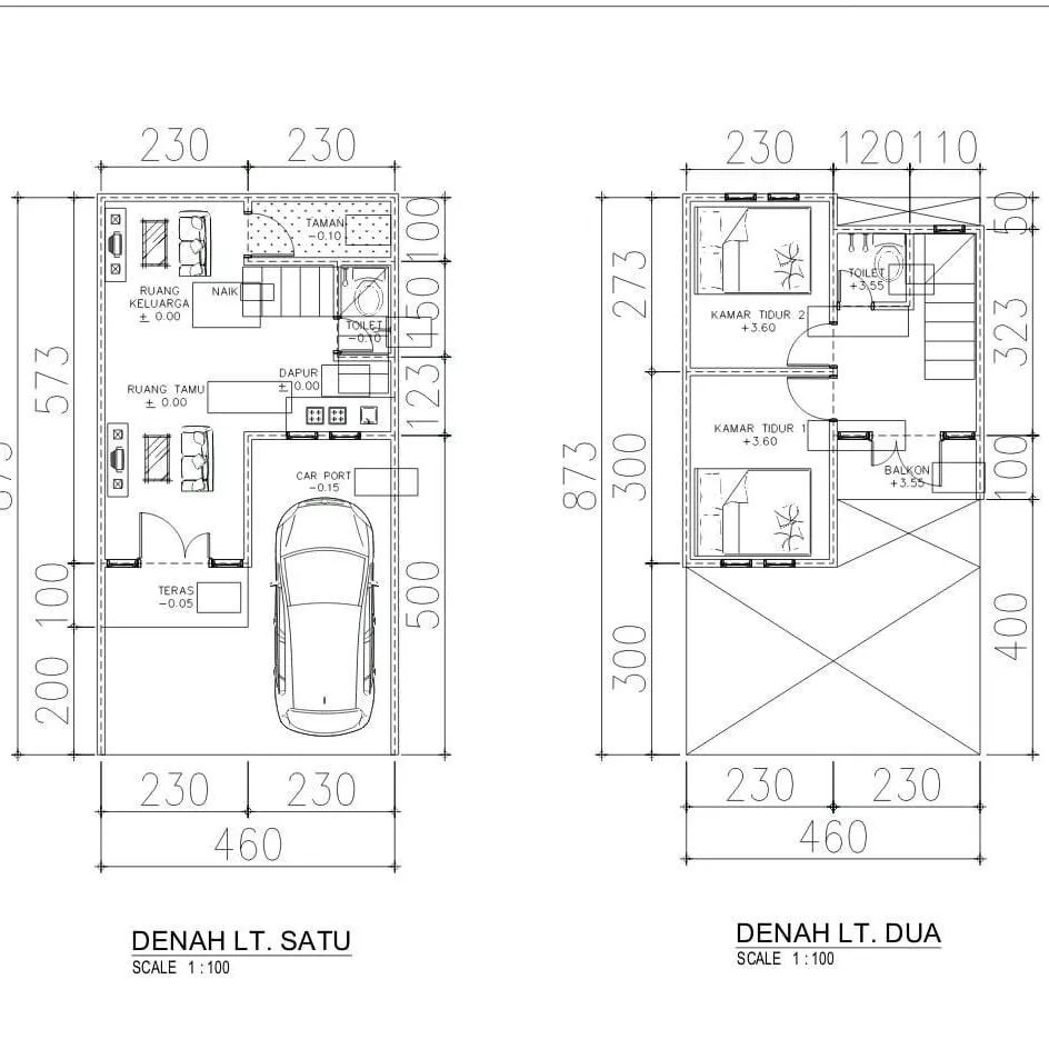Rumah 2lantai desain modern Kalisari Jakarta Timur