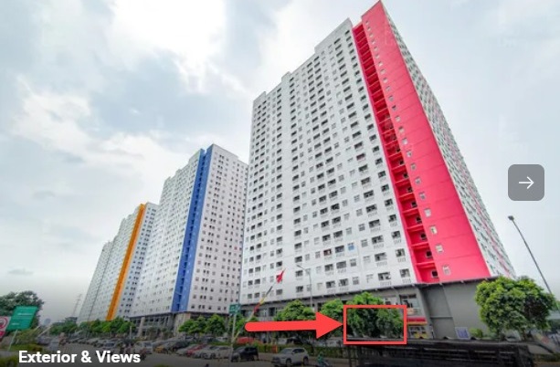 Dijual apartemen Green Pramuka City 2BR furnished harga murah