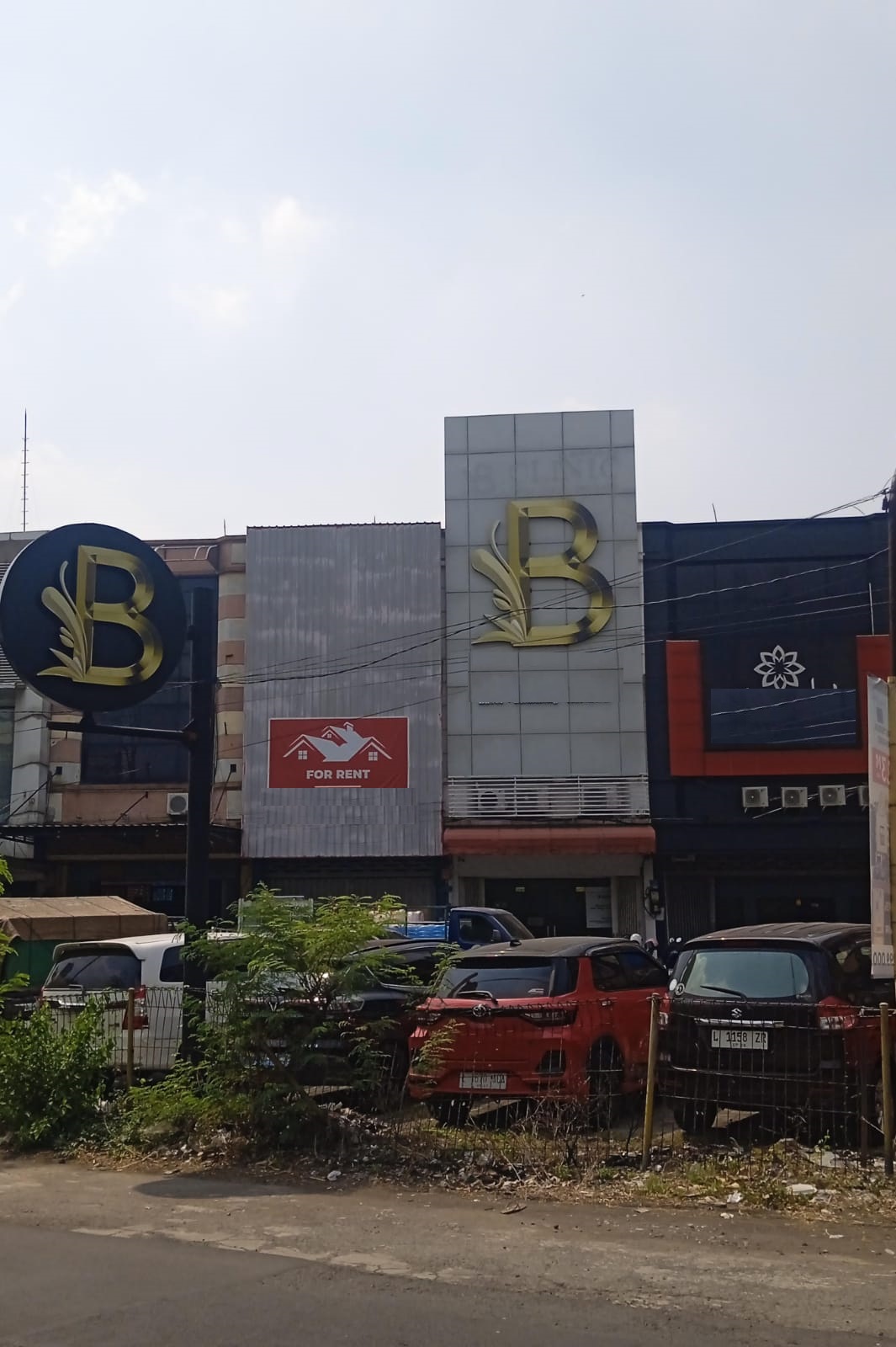ruko disewakan bukit darmo boulevard surabaya
