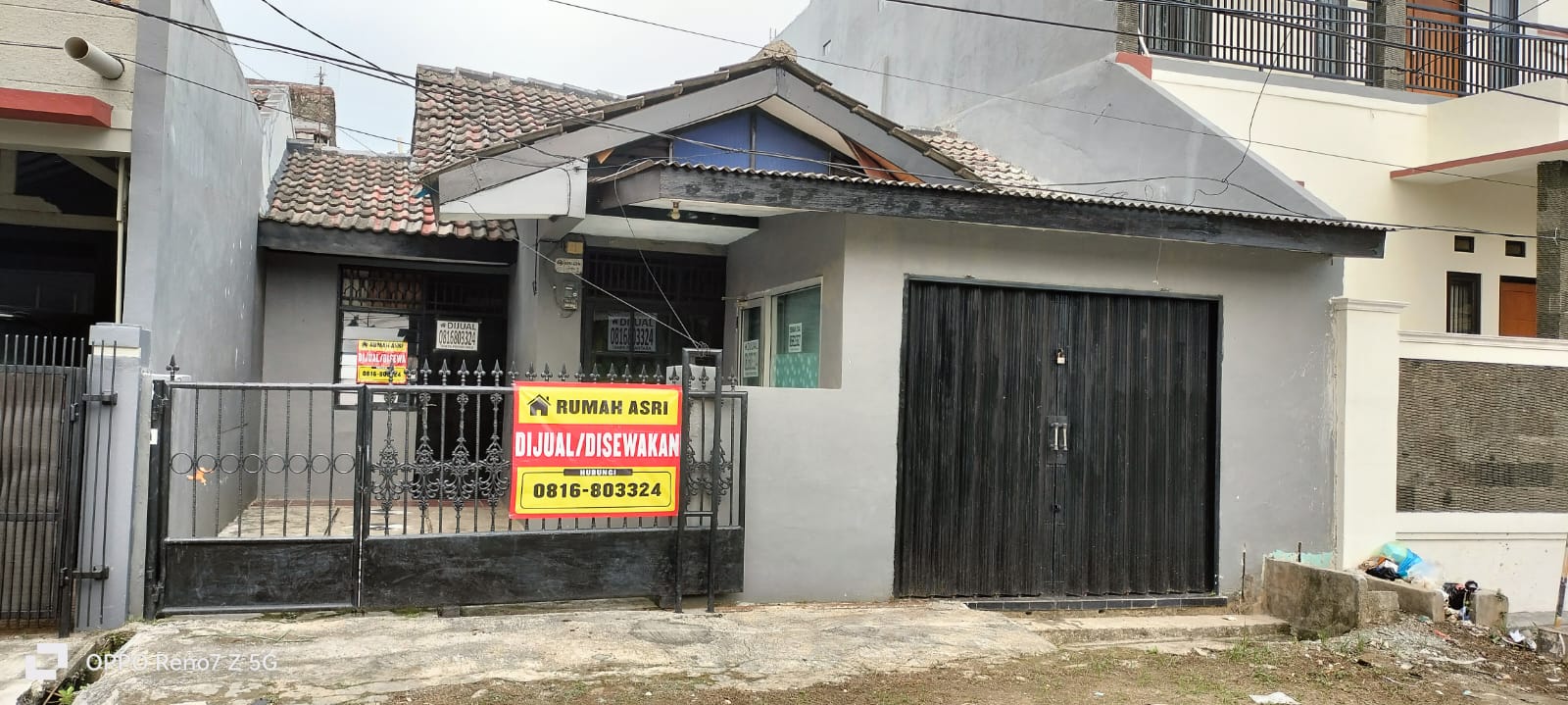 DIJUAL MURAH RUMAH PLUS TOKO DI VILLA NUSA INDAH 2 BLOK Y