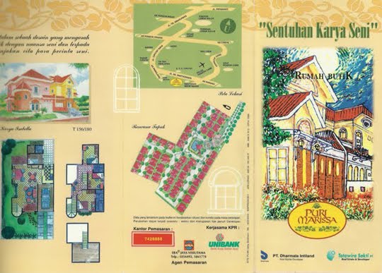 DIJUAL TANAH LOKASI SANGAT STRATERGIS DI PURI MARISSA