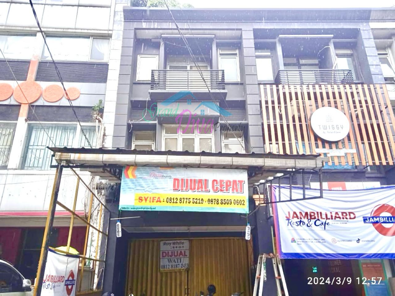 RUKO DI JALAN UTAMA PULO RIBUNG GALAXY DI DEPAN KECAMATAN